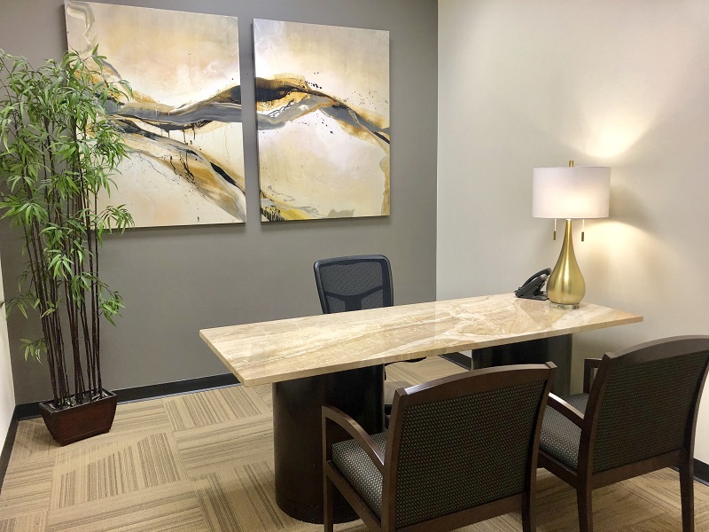 Alpharetta Day Office A day office at NorthPoint Executive Suites in Alpharetta